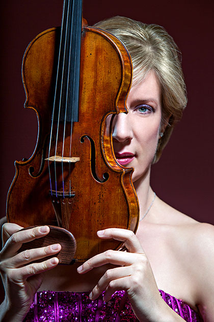Elizabeth Pitcairn, Violin Soloist