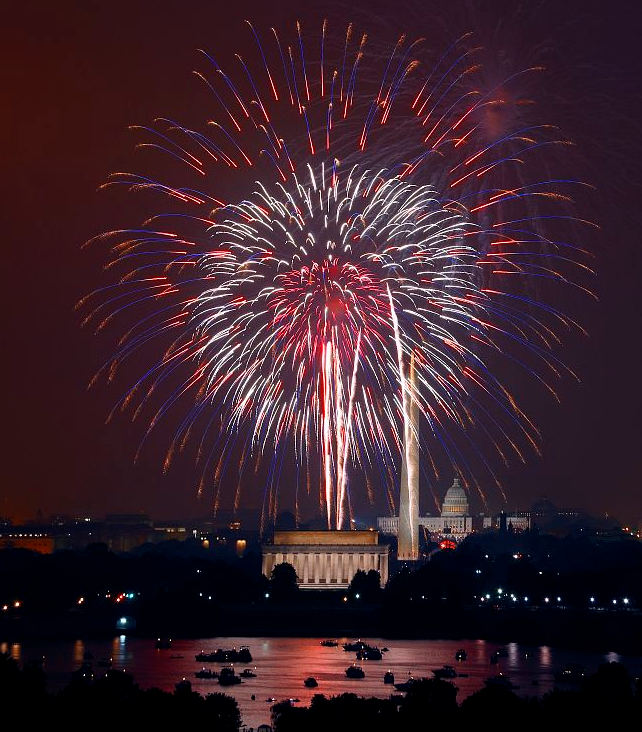 Washington DC Fireworks, July 4
